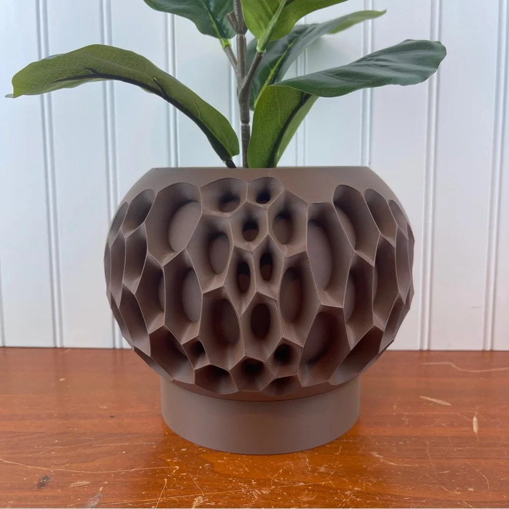 Indoor Flower Pot, The Virus Planter Pot, Houseplants, Ecofriendly